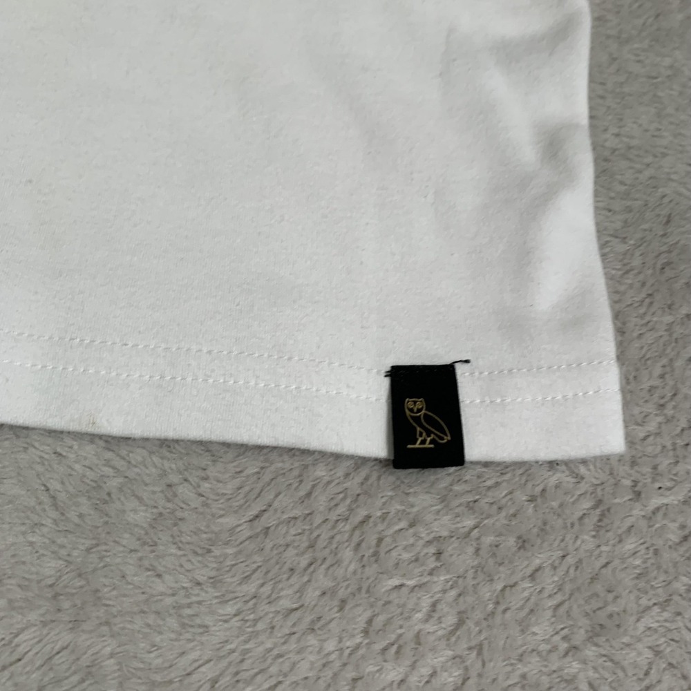 Octobers Very Own Shirt Mens Large White October Block OVO Logo Canada Drake - Picture 5 of 12